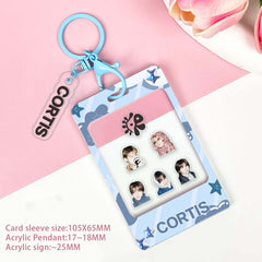 Cortsi Acrylic Photocard Holder Keyring