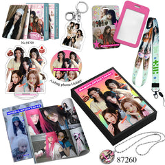 ILLIT Keychain PhotoCard Photo Album Big Gift Box