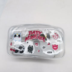 KPOP [SEEYOUHERE] PVC Cosmetic Pencil Bag