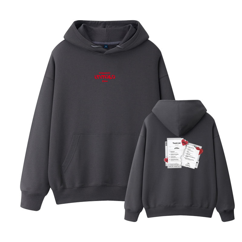 Casual Kpop UNTOLD Loose Hoodie