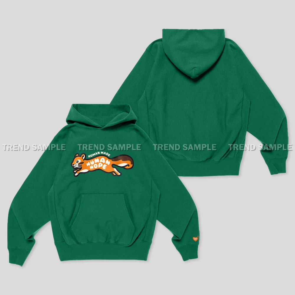 J-HOPE HUMAN HOPE Print Long-sleeved Hoodie