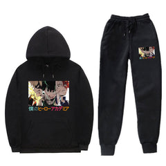 Unisex Casual Anime Graphic Sports Hoodie Pants Suit