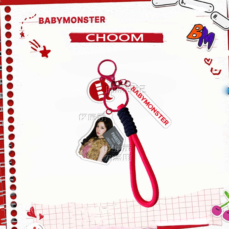 BM "CHOOM" Three-piece Keychain Rope Lanyard