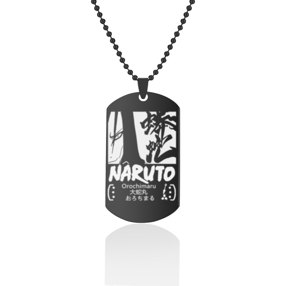 Cool Anime Kakashi Pendant Necklace