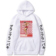 Unisex Baki Hanma Graphic Loose Hoodie