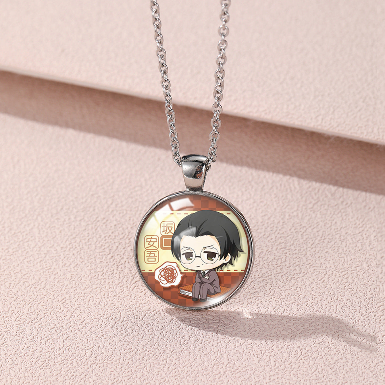Anime Time Gem Necklace