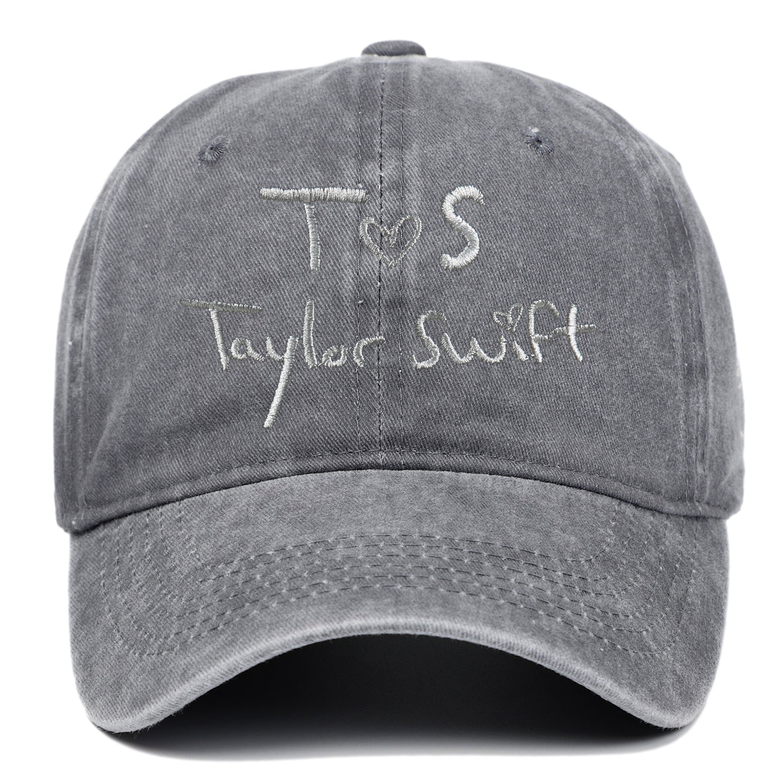 Taylor Embroidered Washed Baseball Cap