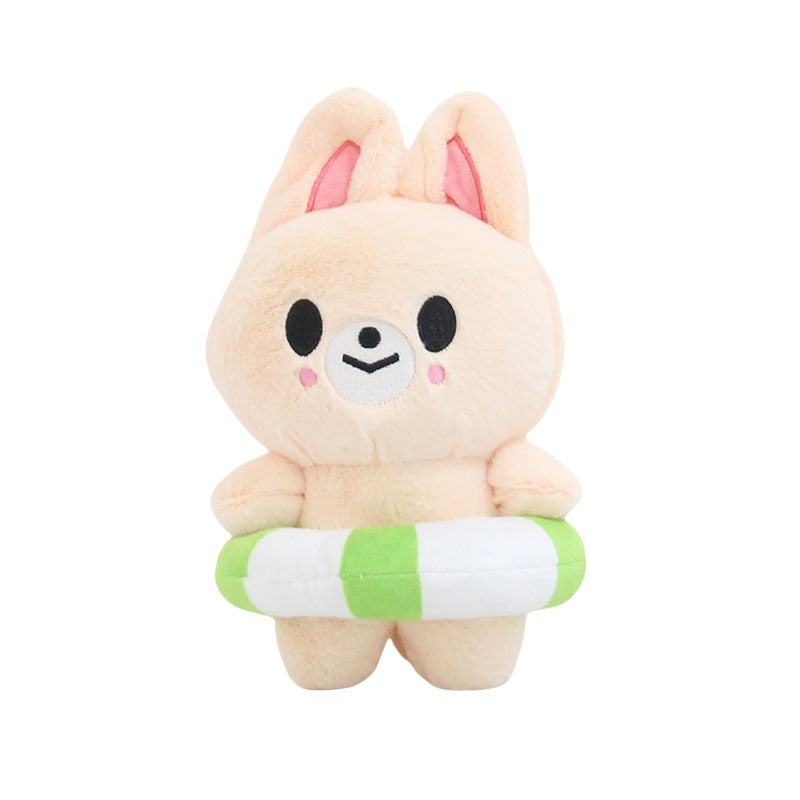 Kpop Members Cartoon Character “Swim Day” Plushies