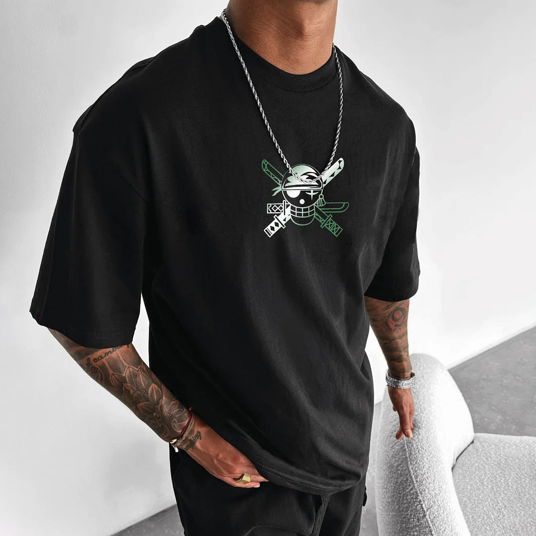 Men's Zoro Print Cotton T-shirt