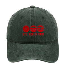 BANGTAN WORLD TOUR Embroidery Baseball Cap