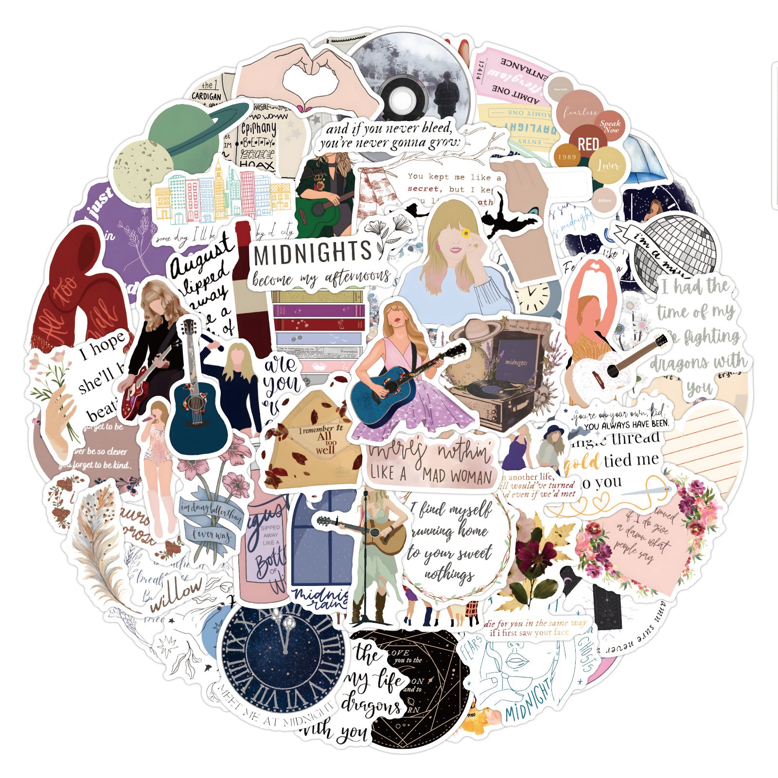 Taylor Luggage Stickers