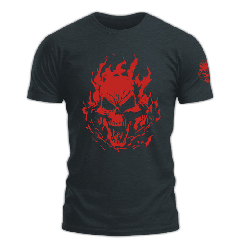 Cool Men's Ghost Rider Cotton T-shirt