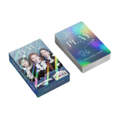 124pcs TWICE MISAMO Holographic Photocard Sticker