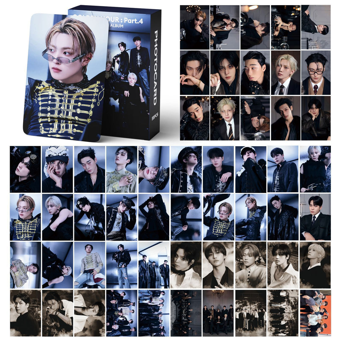 55PCS GOLDEN HOUR: Part.4 Photocard Collection