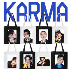 KPOP Photo Printed Canvas Tote Bag