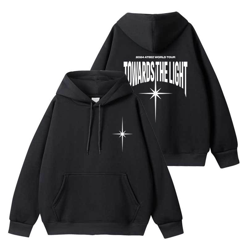 Casual KPOP Letter Pullover Hoodie