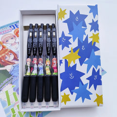 Anime Black Neutral Pen Set