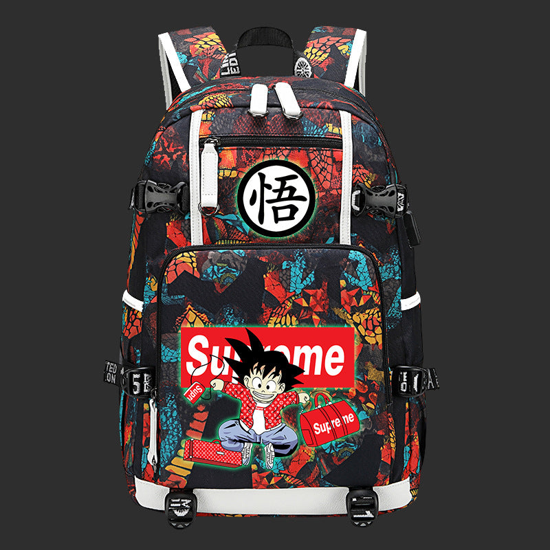 Trendy Anime Luminous Backpack