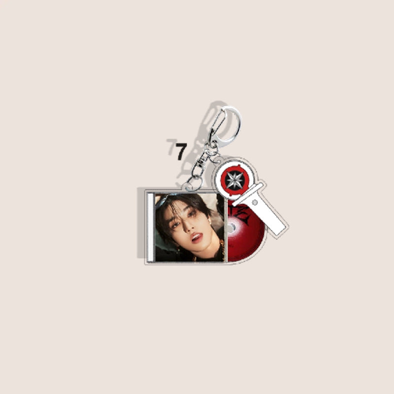 KPOP Album Acrylic Keychain Pendant