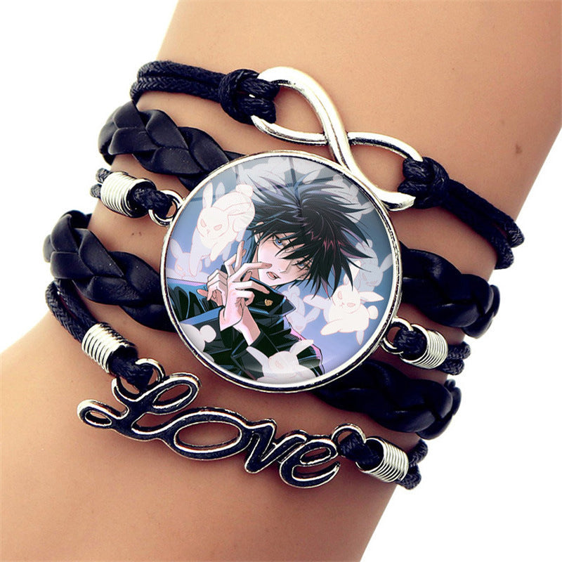 Casual Anime Weaving Multi-layer Bracelet