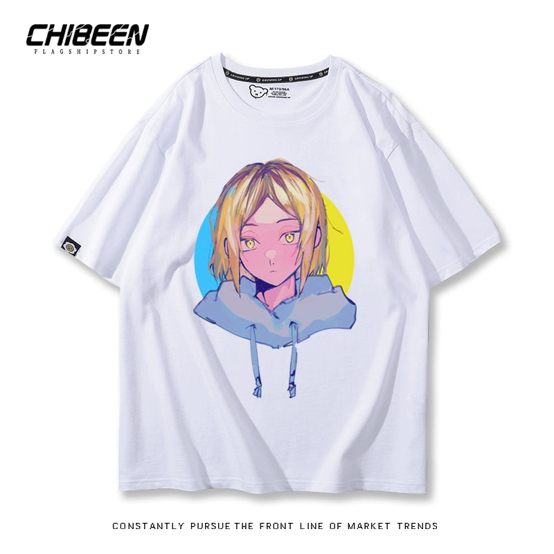 Unisex Kenma Anime Short Sleeve T-Shirt