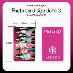 KATSEYE Pinky UP Album Photocard 8pcs