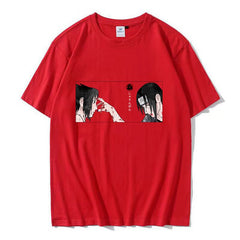 Unisex Sasuke Itachi Printed Short-sleeved T-shirt