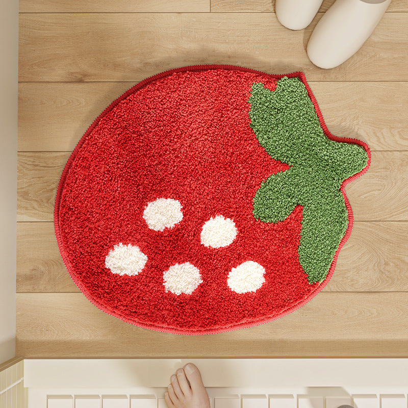 Fresh Fruit Bathroom Door Floor Mat