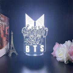 BANGTAN USB Colorful Night Light