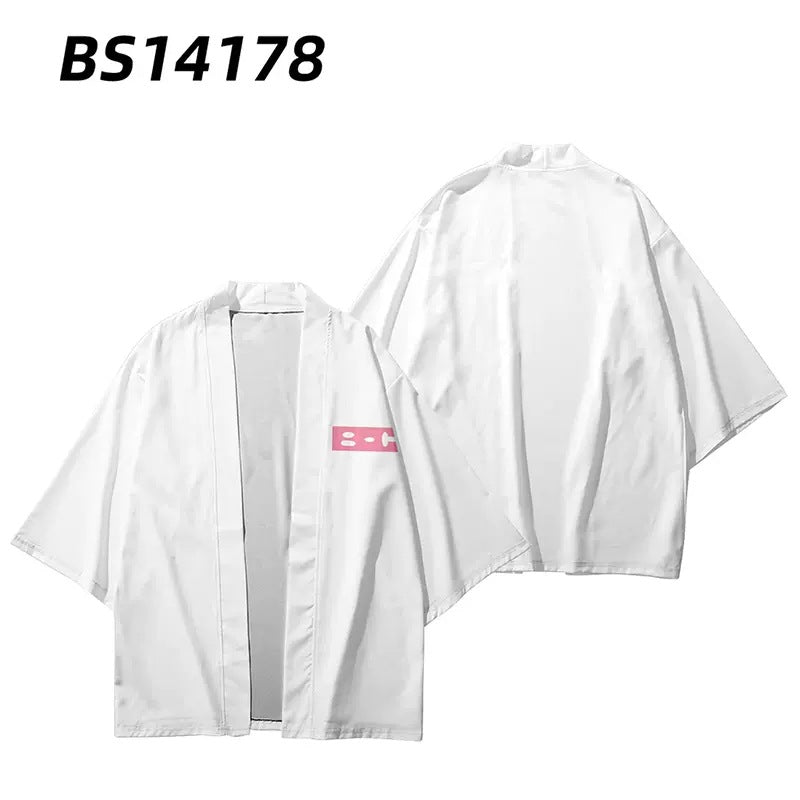 Casual Anime Bocchi Cos Kimono Shirt