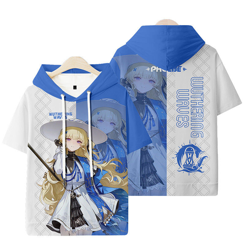 Game Hooded Short Sleeve T-Shirt