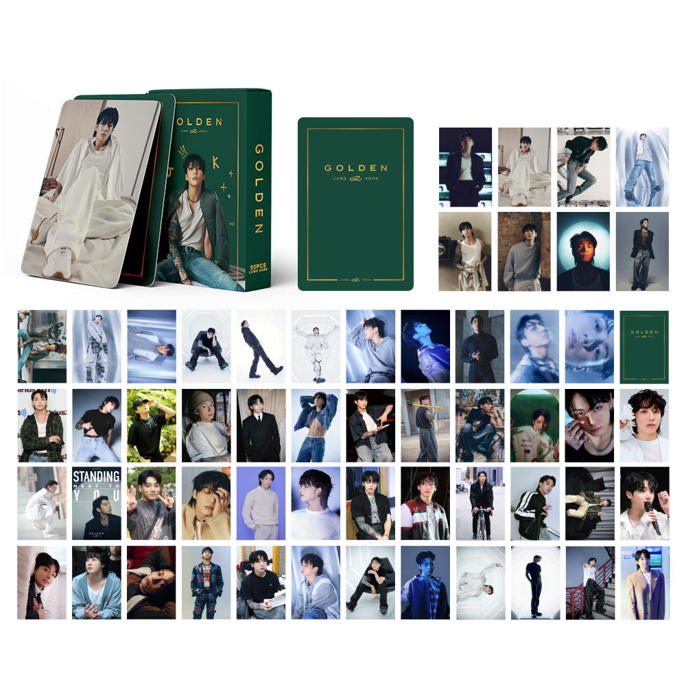 Jungkook GOLDEN Album PhotoCards