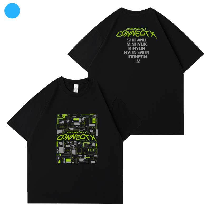 ConnectX LOGO Print Short-sleeved T-shirt
