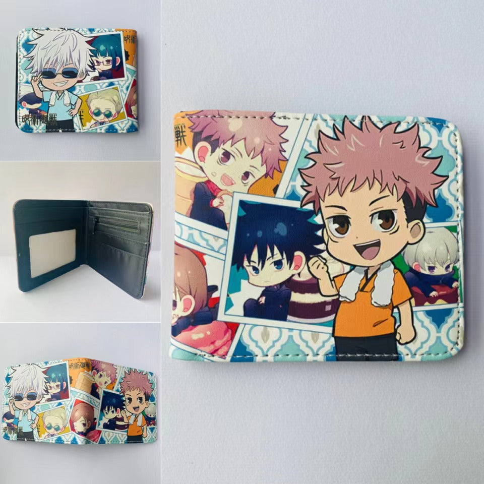 Anime PU Leather Change Bag Wallet