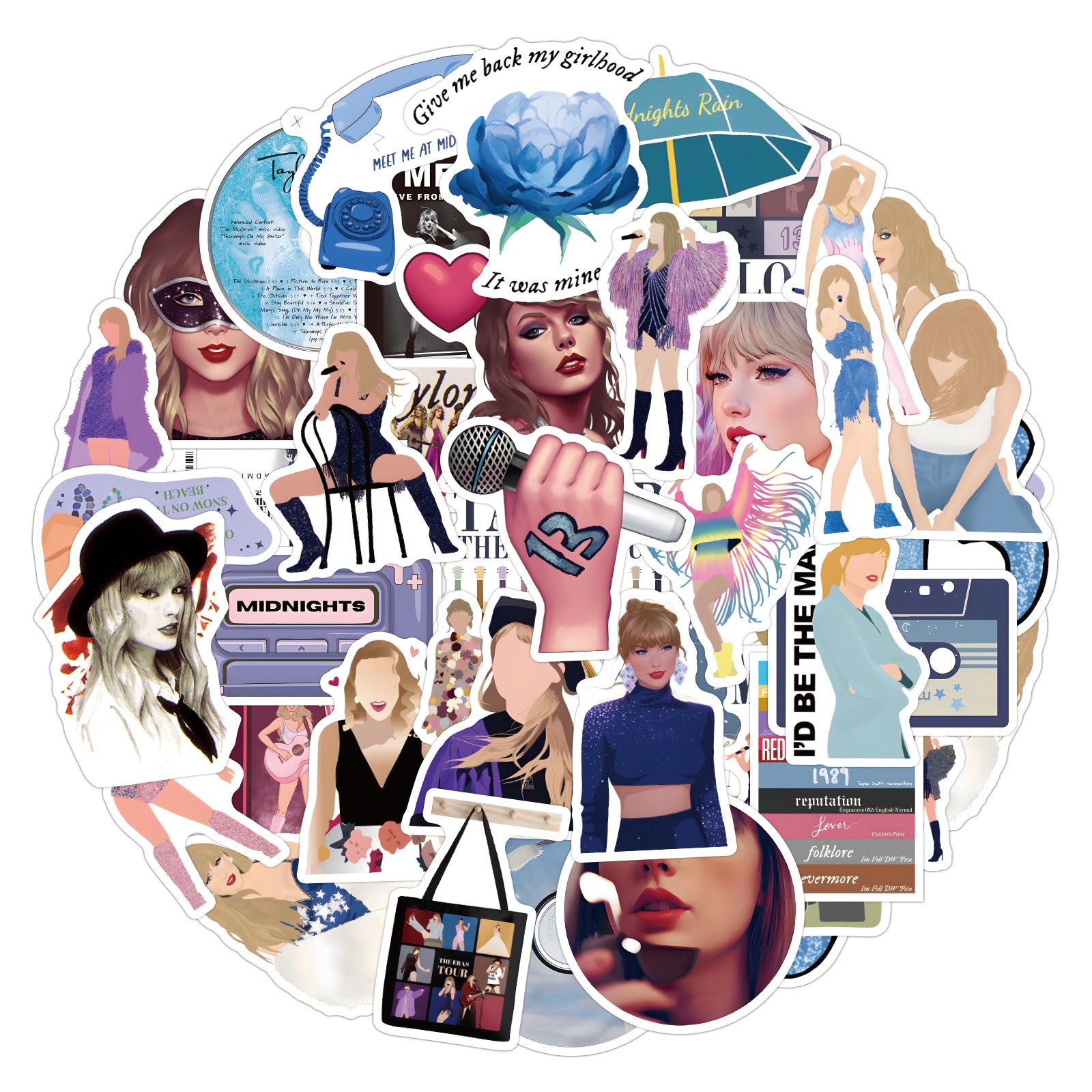 Taylor Luggage Stickers