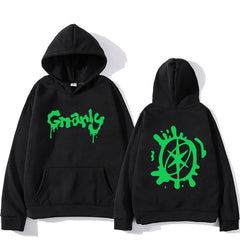 Casual Gnarly Logo Printed Hoodie