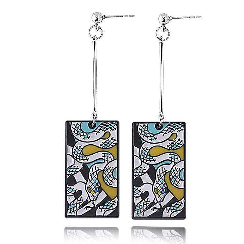 Chic Anime Tanjiro Cosplay Earrings