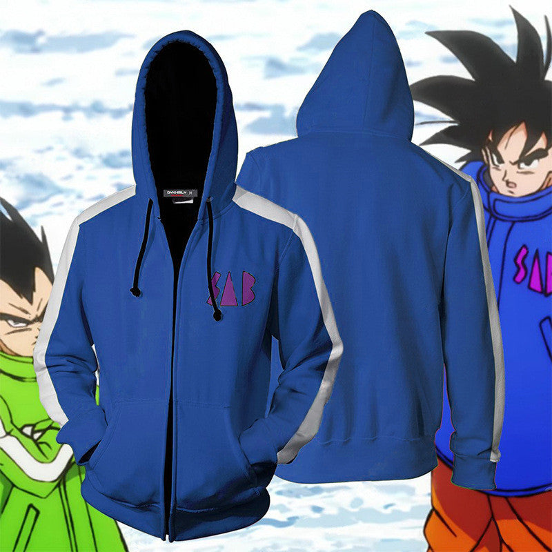 Trendy Goku Anime 3D Printed Cosplay Hoodie