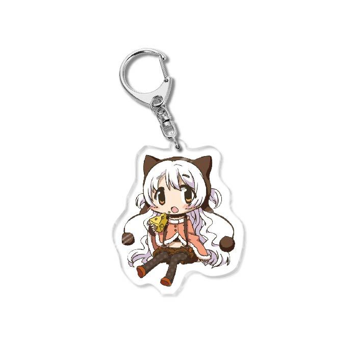 Cute Anime Acrylic Keychain Pendant