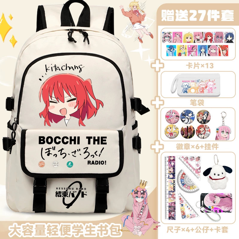 Large Capacity Waterproof Anime Backpack