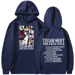 Casual Unisex Taylor Letter Loose Hoodie