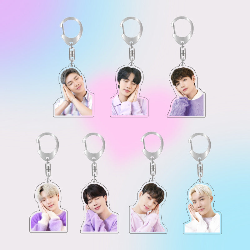 RM SUGA Acrylic Keychain Pendant