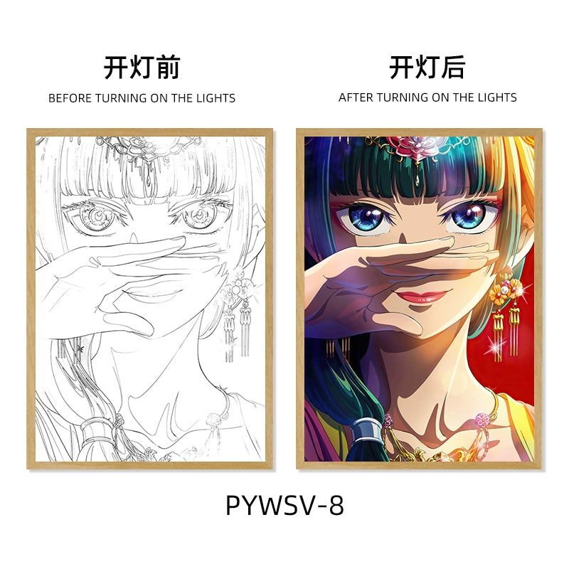 Anime Painting Night Light Ornament