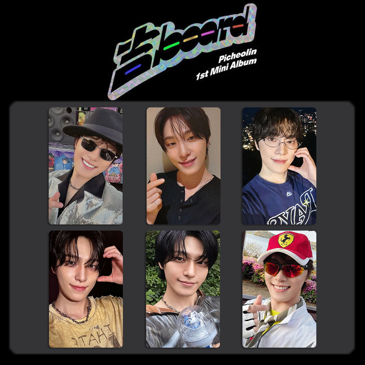 Picheolin Dino Album BOARD Photocard