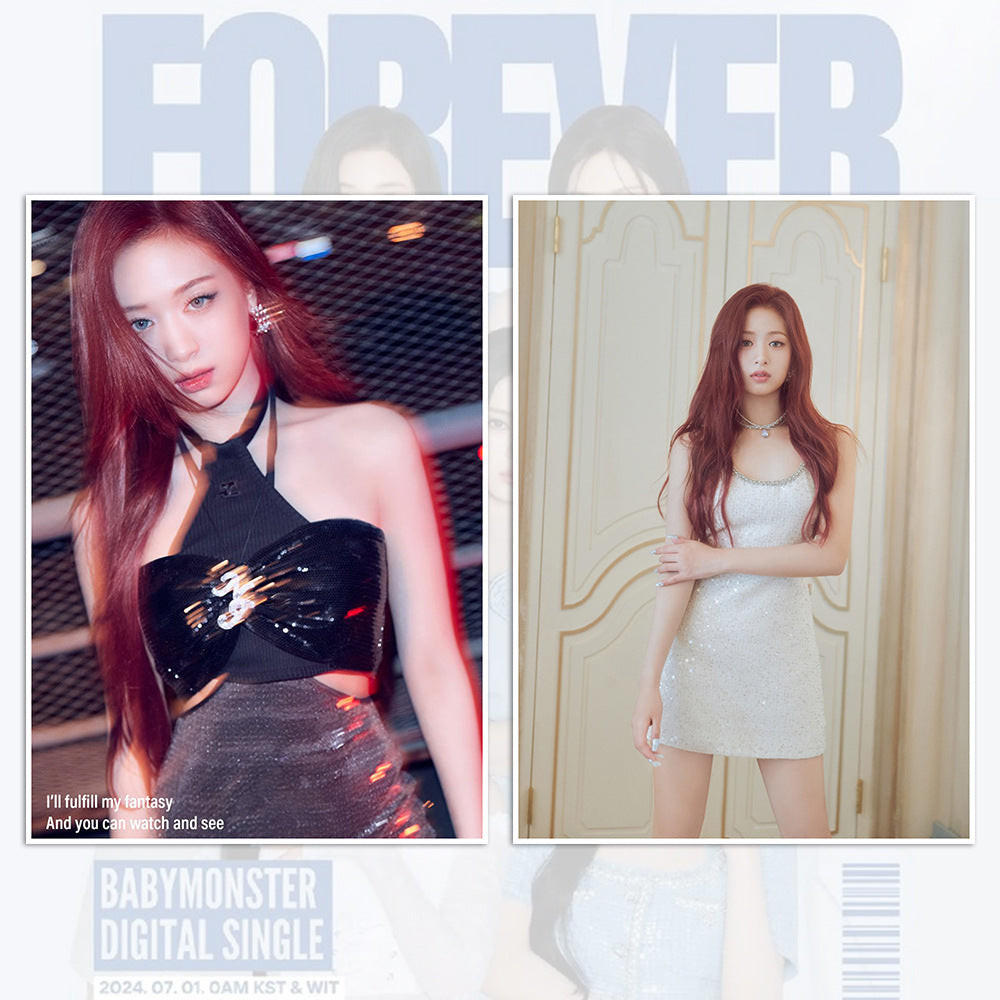 KPOP Album FOREVER RUKA ASA Self-adhesive Poster