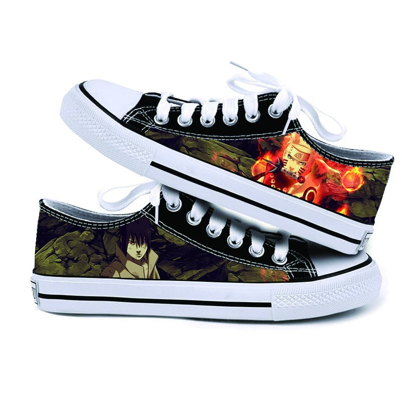 Casual Anime Low-top Canvas Shoes