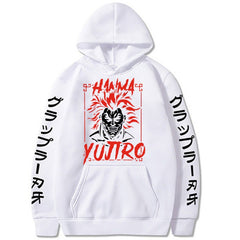 Unisex Baki Anime Printed Loose Hoodie