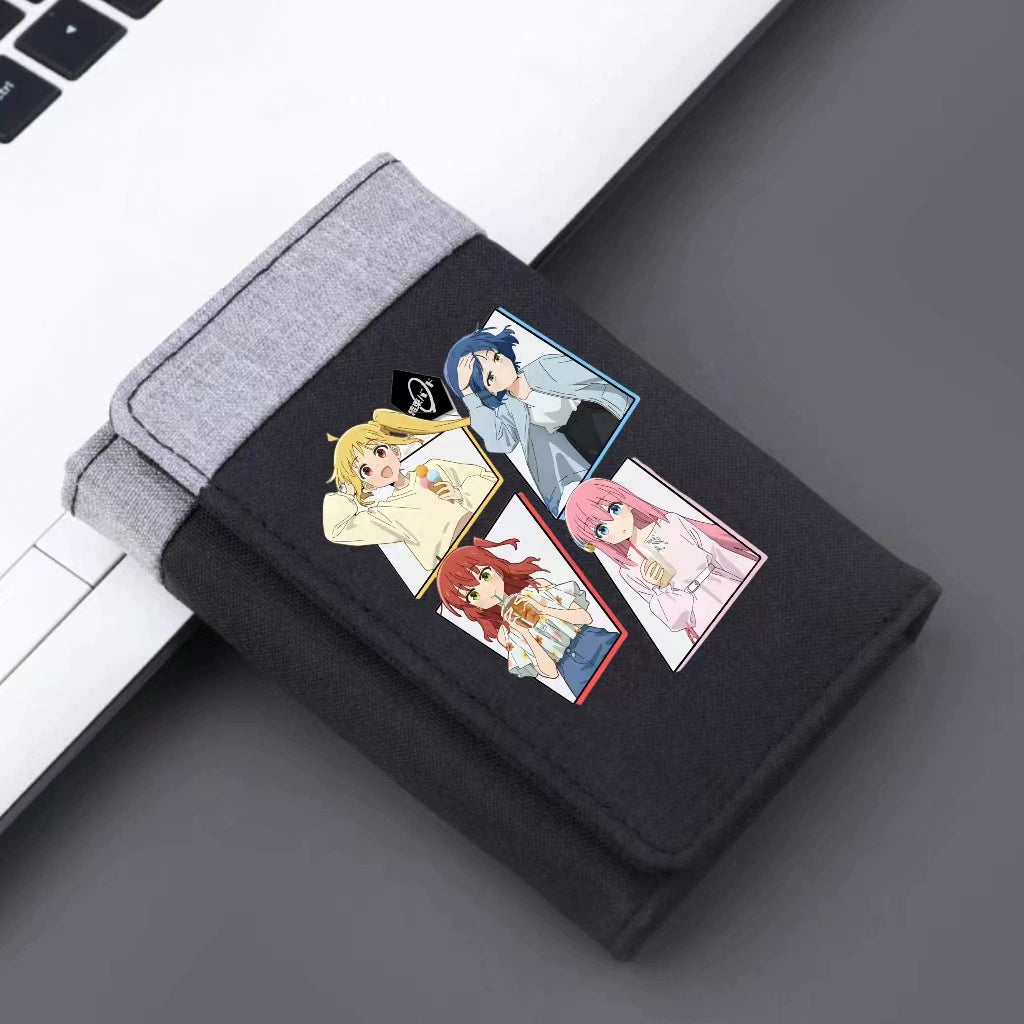 Anime Short Folding Wallet