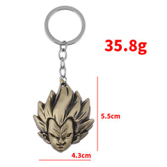 Saiyan Anime Keychain Pendant