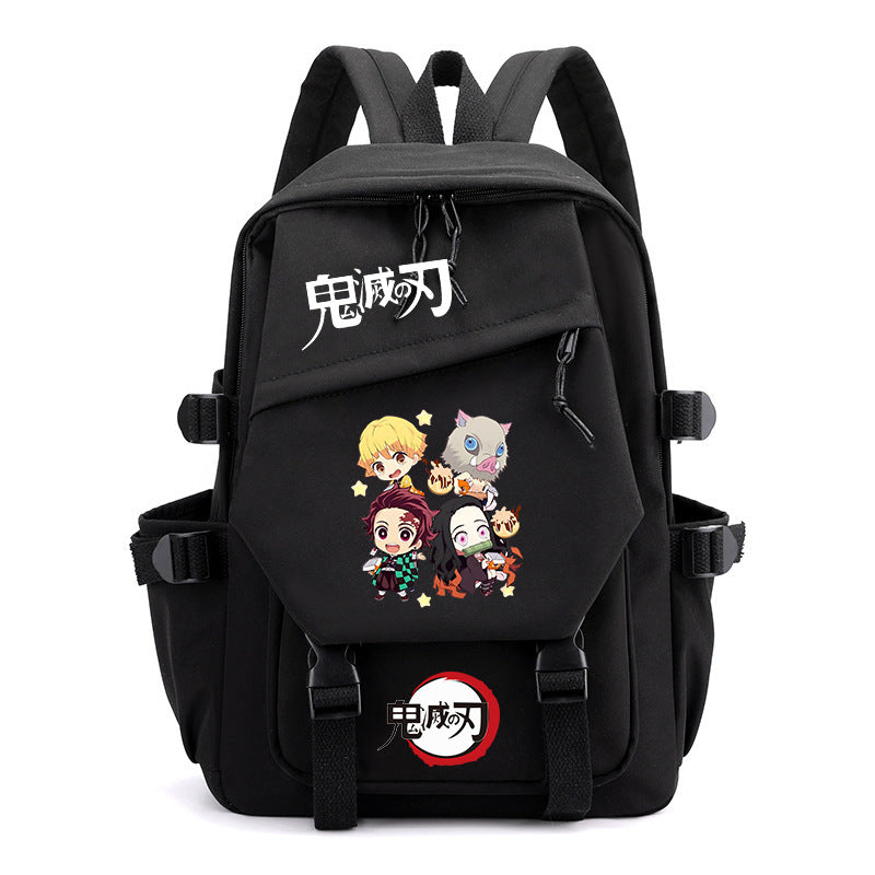 Anime Pattern Printed Large Capacity Backpack